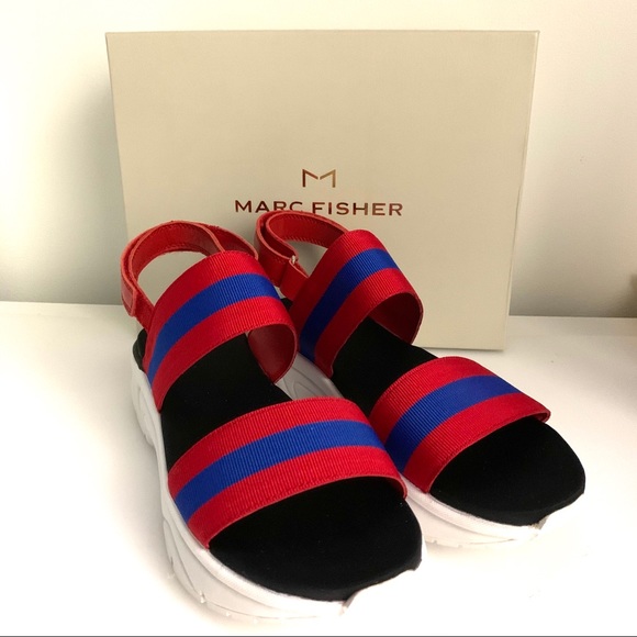 Marc Fisher Shoes - Marc Fisher Striped Sandal